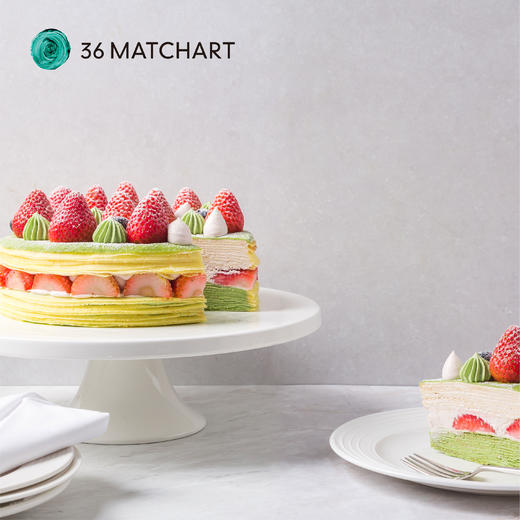 草莓抹茶千层 | 36 CAKE 商品图1
