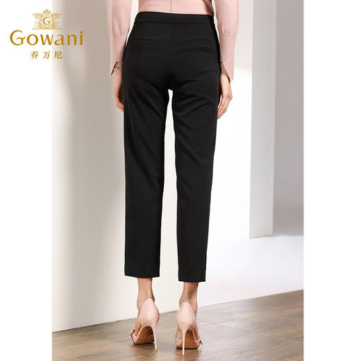 乔万尼春秋季宽松直筒阔腿裤显瘦垂感休闲哈伦长裤子EN3F377 商品图2
