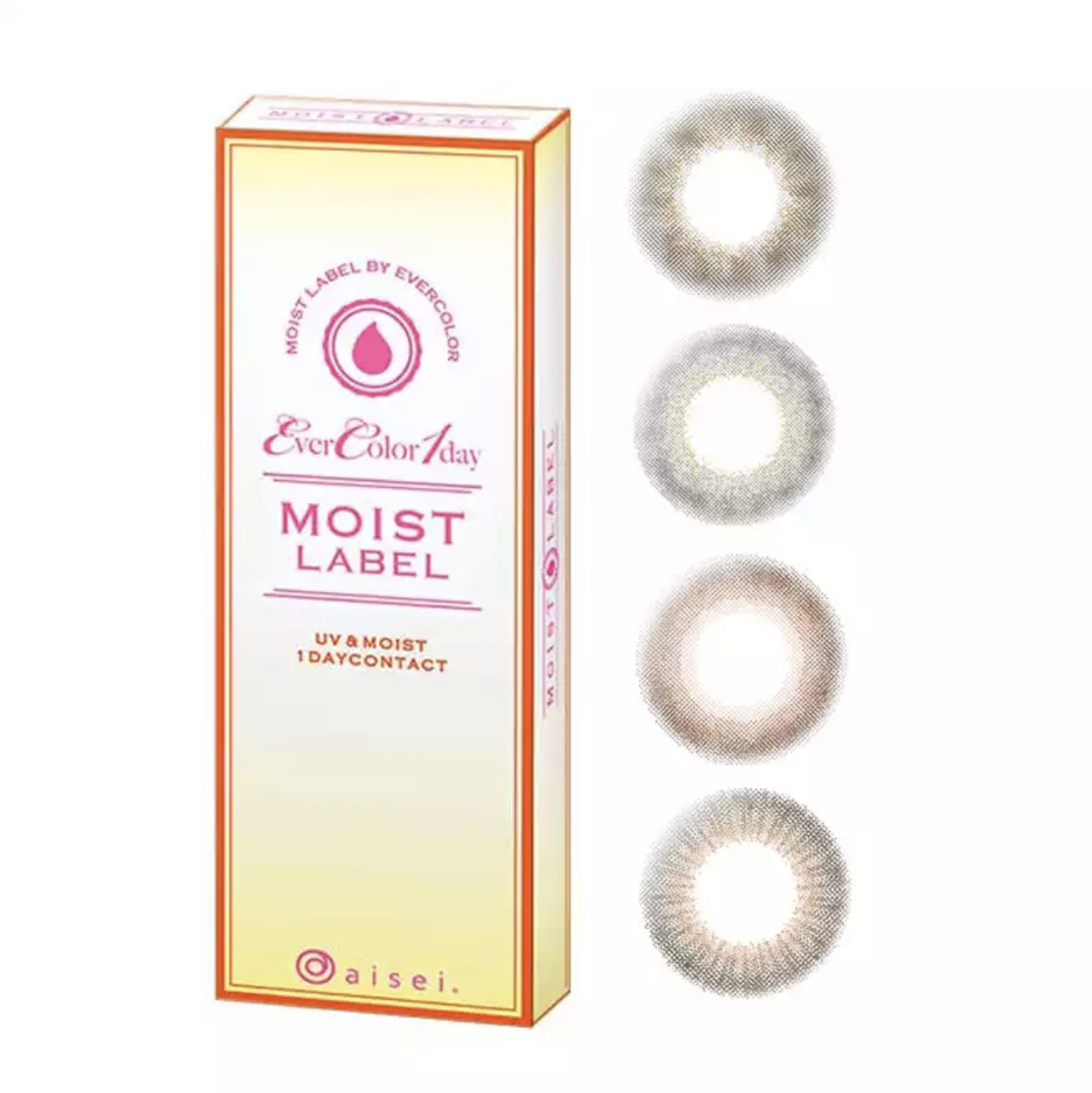 「西安保税仓发货」 Evercolor 日抛  一盒10片 日本隐形眼镜美瞳 ever color