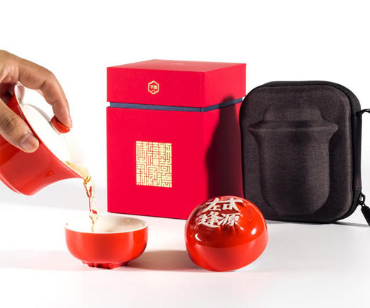 合意快客礼盒套装（便携式1壶+2杯） 商品图2