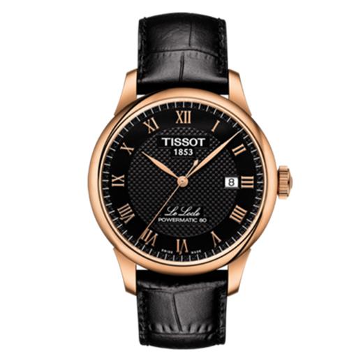 天梭 TISSOT 力洛克系列皮带80机芯机械男士腕表 T006.407.36.053.00 商品图0