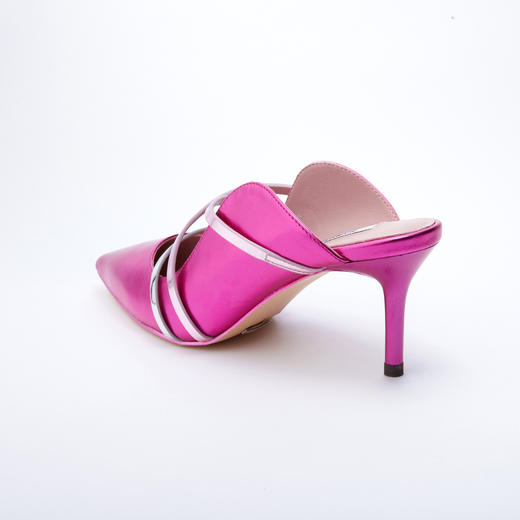 lost in echo 2019女春款细交叉条带尖头细跟穆勒鞋 商品图4