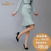 【特惠】YIQU丨“放飞梦想”荷叶半节裙（贝母绿）PT 商品缩略图0