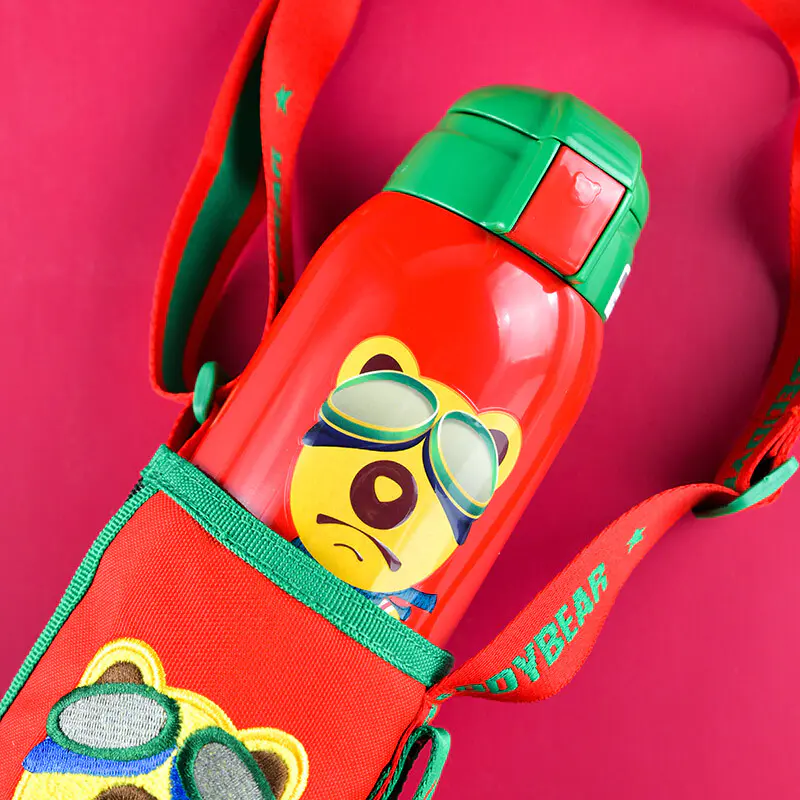 韩国杯具熊 儿童双盖保温杯 630ml