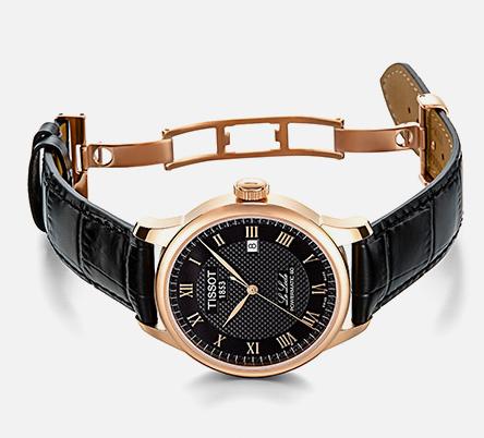 天梭 TISSOT 力洛克系列皮带80机芯机械男士腕表 T006.407.36.053.00 商品图1