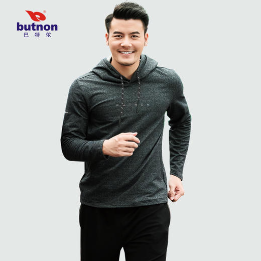 9701巴特侬新款运动卫衣男休闲连帽针织运动上衣 商品图2