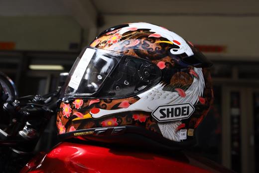 日本shoei z7 仙鶴防霧全盔