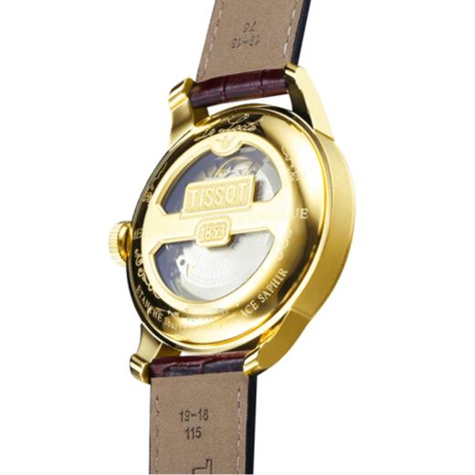 天梭 TISSOT 力洛克系列皮带80机芯机械男士腕表 T006.407.36.263.00 商品图3