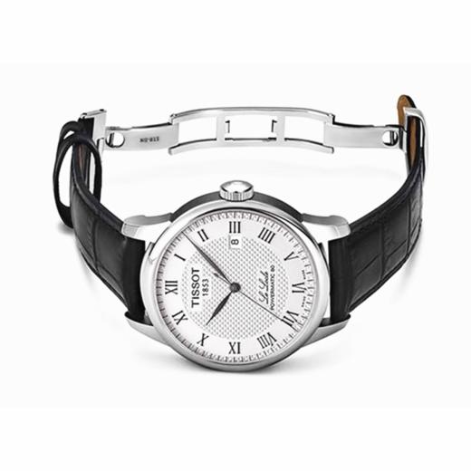 天梭 TISSOT 力洛克系列皮带80机芯机械男士腕表 T006.407.16.033.00 商品图1