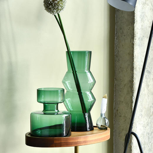 碧轩创意玻璃花瓶透明家居客厅水培插花瓶摆件北欧餐桌装饰品摆设轻奢 商品图2