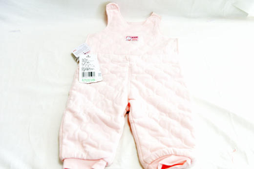 棉果果秋冬季男童女童内衣绗棉背带裤M401204717642 商品图2