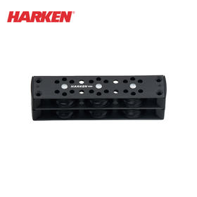 Harken 排轮Stacked Triple Midrange Deck Organizer  1503