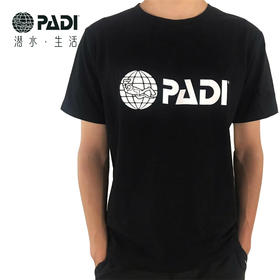 PADI Gear - PADI LOGO 黑T恤