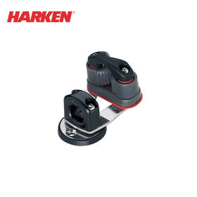 Harken 主控滑轮万向底座Swivel Bullseye w/#150 Cam-Matic Cam Cleat  240