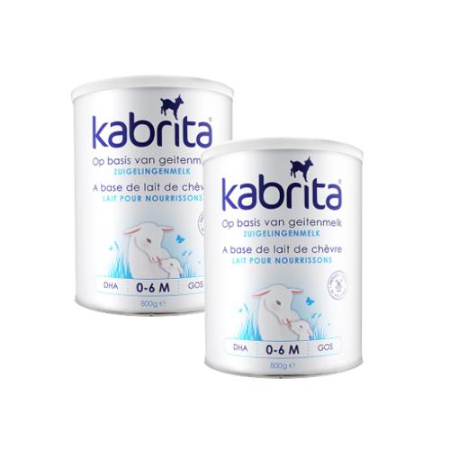 【两罐装包邮】保税区直发  Kabrita 荷兰佳贝艾特 羊奶粉 1段 800g （0-6个月） 商品图0