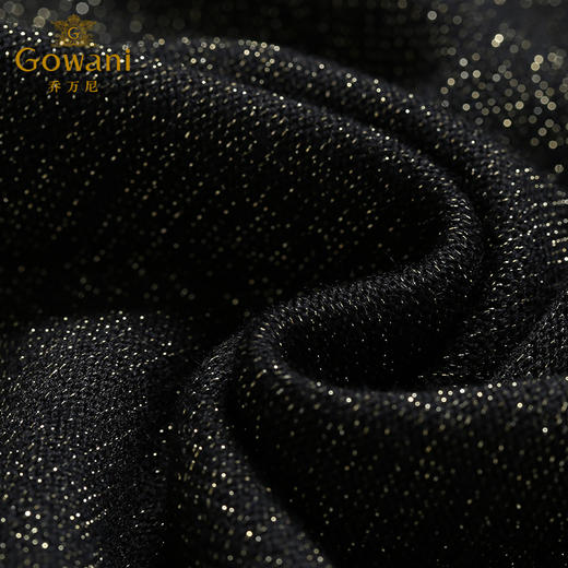 乔万尼秋装针织衫圆领套头休闲复古时尚亮丝长袖上衣EN3M407 商品图2