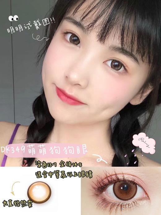 Deekay旗下 · DK349 萌萌狗狗眼/小鹿眼  超大直径哦14.5mm 年抛 商品图3