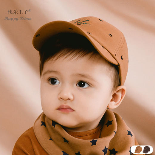 婴儿帽子秋冬 婴幼儿男童鸭舌帽儿童秋天春天棒球帽宝宝帽子秋冬 商品图1