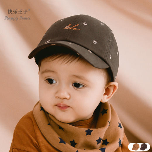 婴儿帽子秋冬 婴幼儿男童鸭舌帽儿童秋天春天棒球帽宝宝帽子秋冬 商品图4