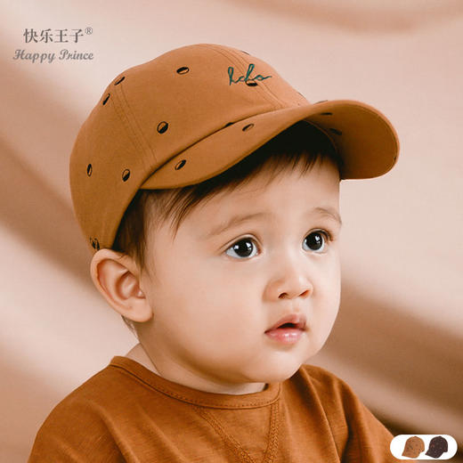 婴儿帽子秋冬 婴幼儿男童鸭舌帽儿童秋天春天棒球帽宝宝帽子秋冬 商品图0