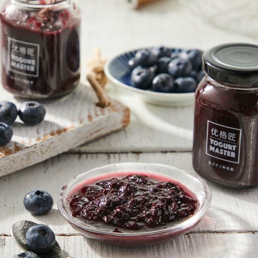 法式手工蓝莓鲜果酱blueberry