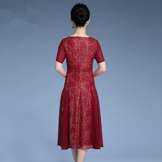 MY-92420夏季新款高端蕾丝连衣裙 商品图2