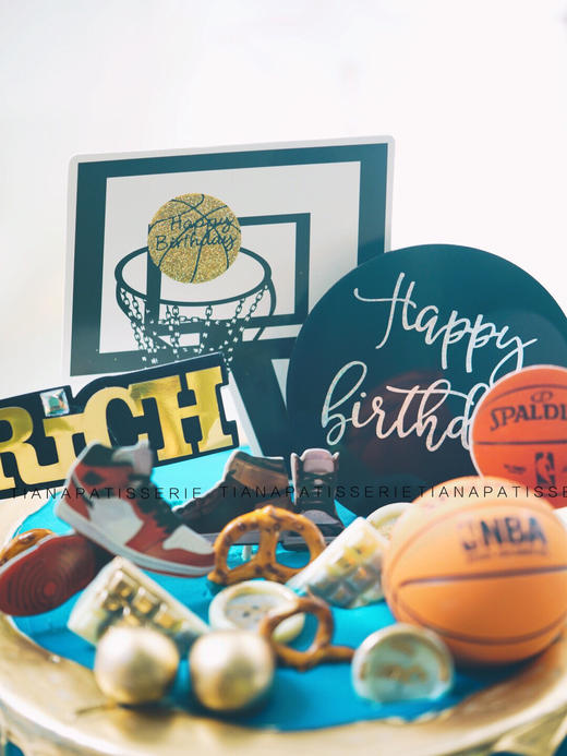 篮球 AJ 奶油蛋糕 商品图1