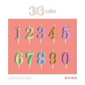 数字蜡烛 | 36CAKE