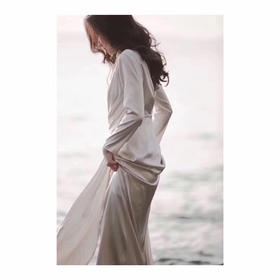 Viktoria Chan | AW18017 Rose Long Gown [真丝连衣裙]