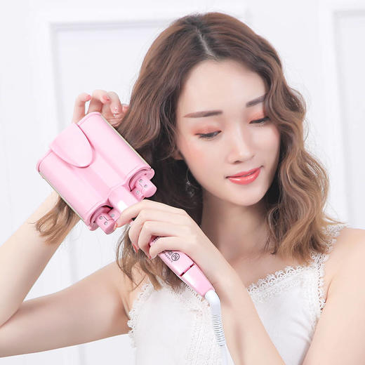 【十秒速热 不伤发】蛋蛋卷头卷发棒水波纹波浪玉米烫夹板电卷发器鸡蛋糕大卷神器懒人七夕情人节 商品图0