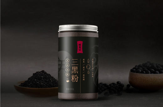 不添加蔗糖 三黑粉 早餐优选 500克 商品图2