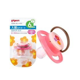 【一般贸易】日本Pigeon/贝亲 橡皮安抚奶嘴L（花）6个月