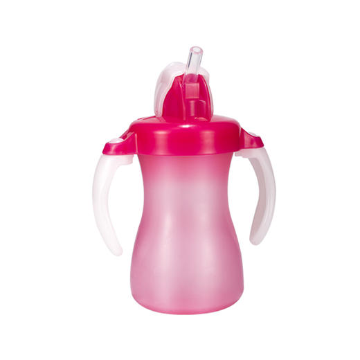 【一般贸易】日本贝亲Pigeon 贝亲手柄训练杯 草莓红色 150ml 商品图0