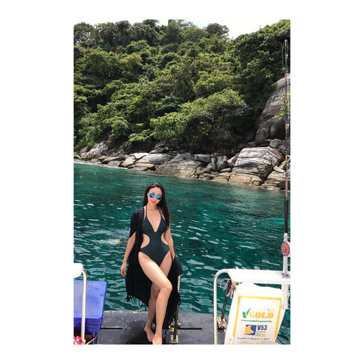 PAULIEPOSH | Dark Green Onepiece [连体泳衣] 商品图0