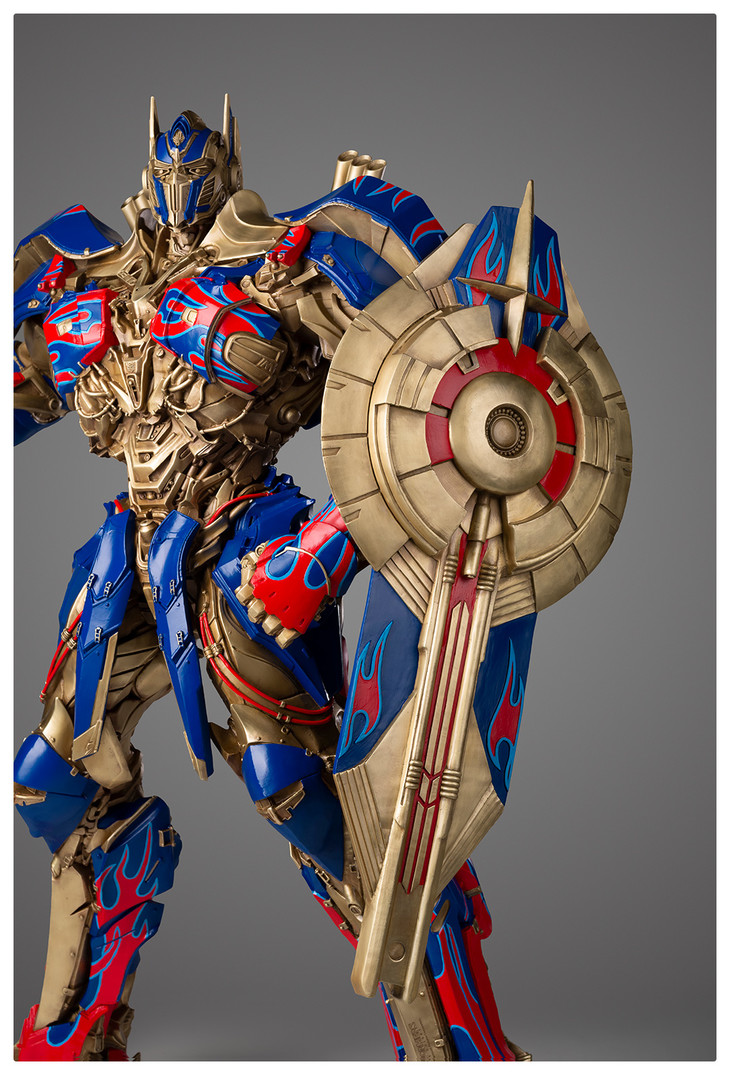 铜师傅正版授权变形金刚5大号擎天柱限量至尊版