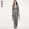 套裤-J81A2367颈袖添香春秋装新款时尚气质正装显瘦羊毛职业装小西装套裤女 商品缩略图0