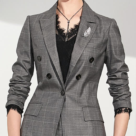 颈袖添香-套裤-J91A3388A颈袖添香春季装新款时尚气质女工作服职业装女装套装西装套裤J91A3388A 商品图2