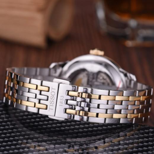 天梭 TISSOT 力洛克系列天文台认证钢带自动机械男表 T006.408.22.037.00 商品图3