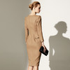 孤品-“沙漠之花”颈袖添香-连衣裙-J8382930C颈袖添香季新款时尚气质修身显瘦包臀长袖职场连衣裙J8382930C不退可换 商品缩略图1