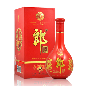 郎酒红花郎10酱香型白酒 500ml（53度）
