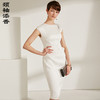 J9283599A颈袖添香季新款时尚气质修身中长款女士包臀显瘦连衣裙J9283599A 商品缩略图1