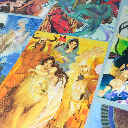 博物小馆 原创 | 神来之笔文件夹 神怪秘史 手绘设计 艺术礼物 商品图3