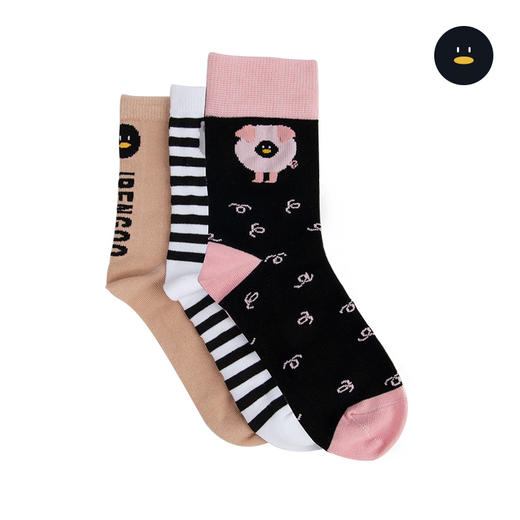 怪奇鹅 儿童卡通中筒袜 商品图3