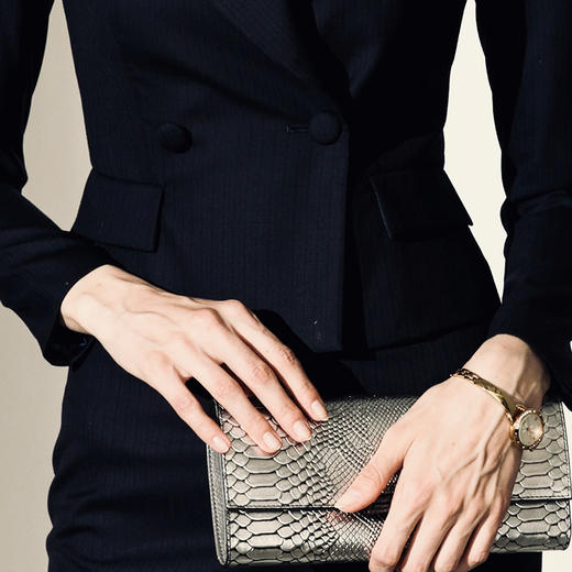 J9303517A颈袖添香秋装优雅气质女神范职业装女装御姐风套装西装套裙J9303517A 商品图3