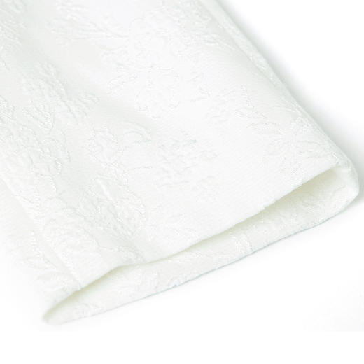 J7281303B颈袖添香季新款气质名媛收腰包臀显瘦女士职场白色连衣裙J7281303B 商品图3