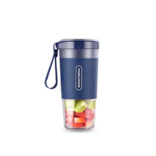 【一般贸易】【李佳琪推荐】摩飞充电便携式榨汁机MR9600 小型家用榨汁杯迷你料理水果汁机 蓝色 商品图0