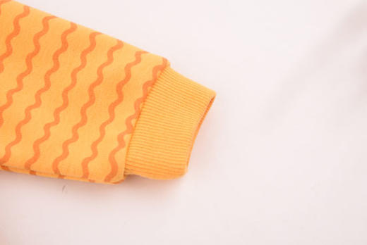 棉果果秋冬季男童波浪圆领卫衣M412180419652 商品图6