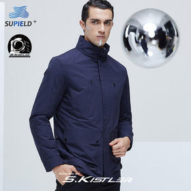 新Supield素湃黑科技蓝奇热宇航气凝胶男立领短款P621