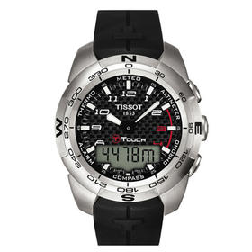 天梭 TISSOT 触屏系列男士石英腕表 T013.420.17.202.00