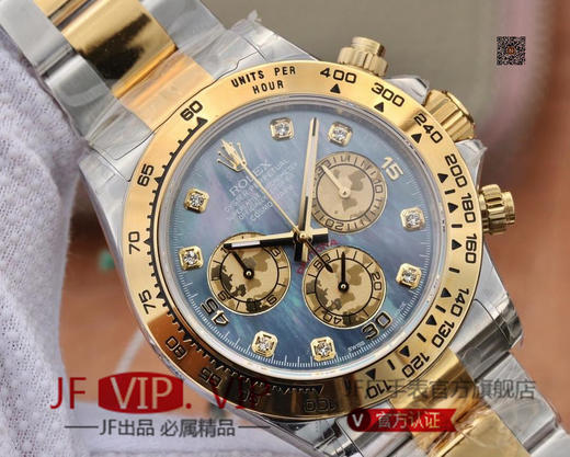 JH出品🔥最新定制升级版本🔥劳力士Rolex超级宇宙计时迪通拿升级版本，升级4130机芯盖板，与原版更逼真。男士腕表，精钢表带 商品图3